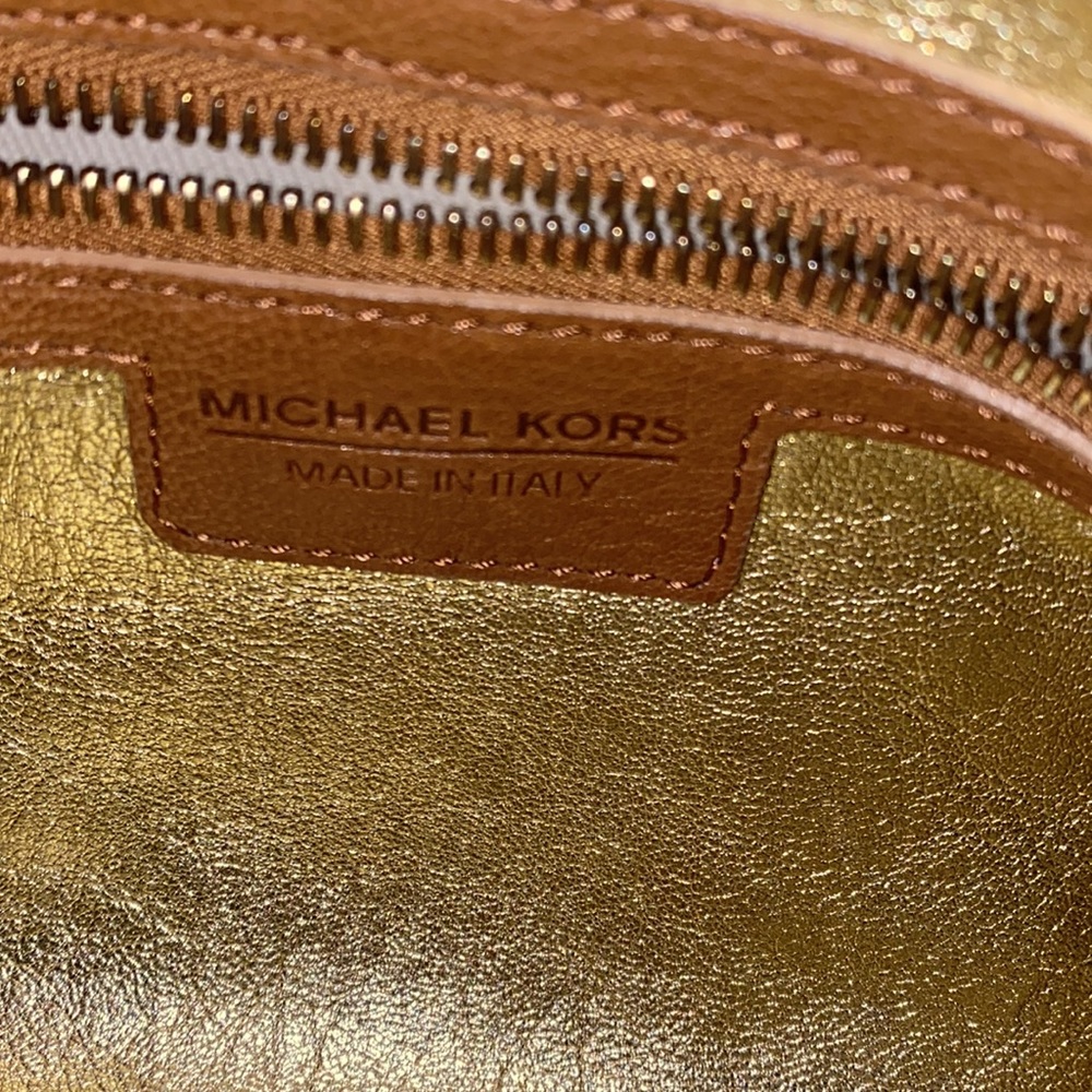 Michael Kors Python Tote Bag Orange - Picture 6 of 10